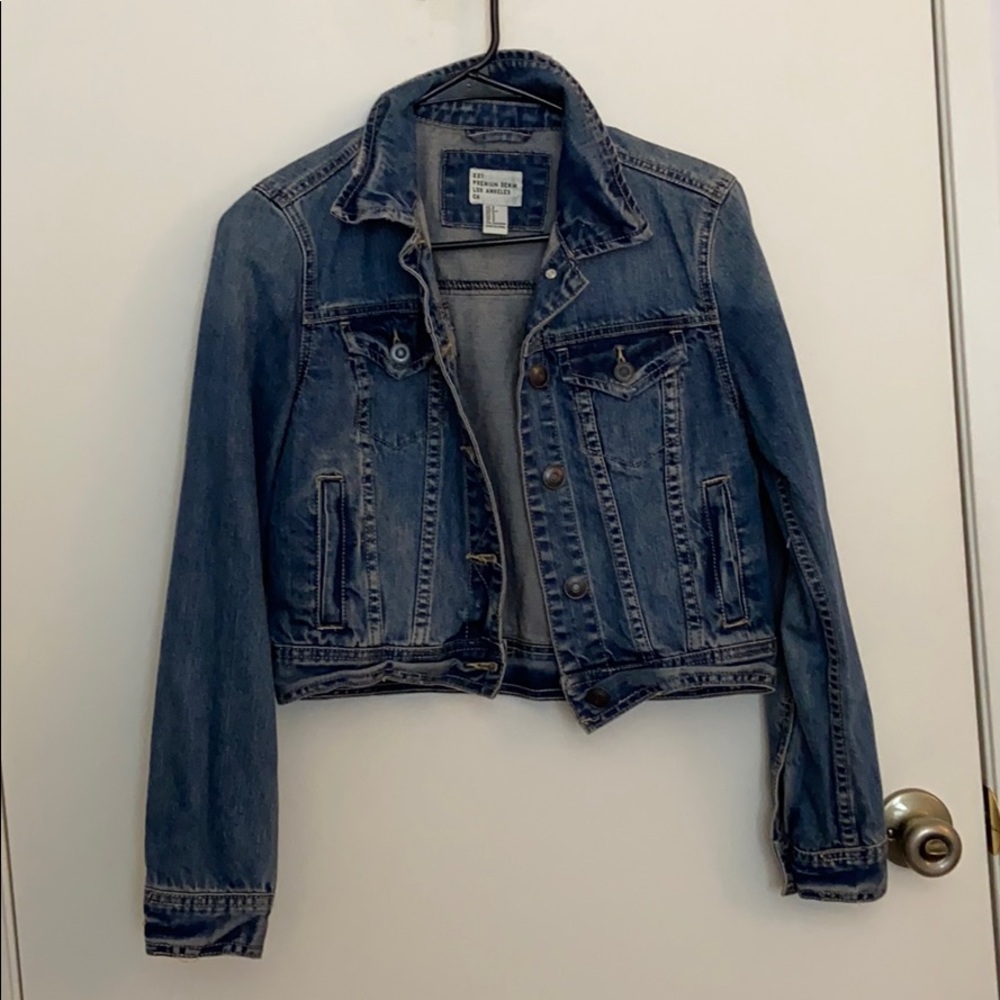 forever 21 jean jacket brand new with tag